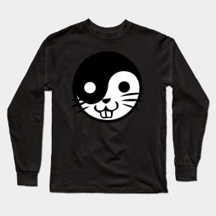 SWIP SWOP Hank's Crew Symbol: Yin-Yang Bunny Long Sleeve T-Shirt